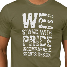 Camiseta Básica ISD We Stand With Pride