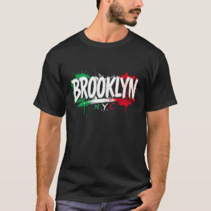 Camiseta Básica Italiana Brooklyn NYC