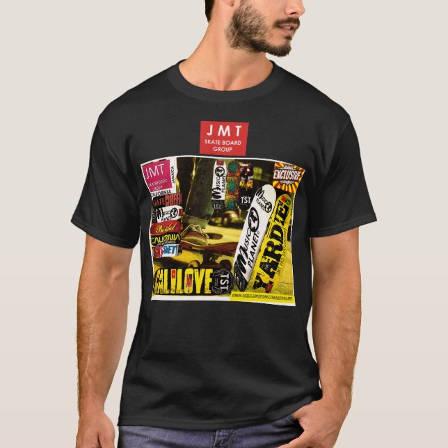 Camiseta Básica JMT CALIFORNIA Dark (Frente)