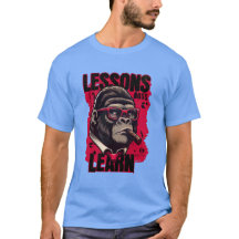 Camiseta Básica Lições Aprendidas Chefe Gorila Mas