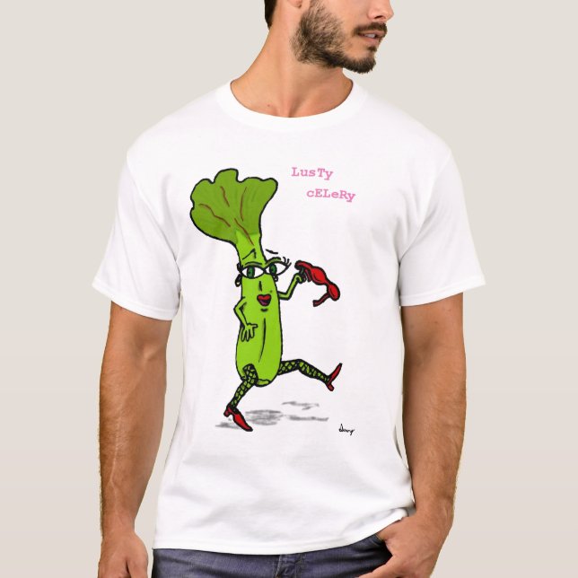 Camiseta Básica Lusty Celery Adult (Frente)