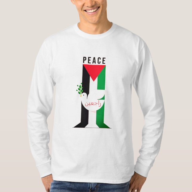Camiseta Básica Manga Longa “Nós Voltaremos” (Frente)