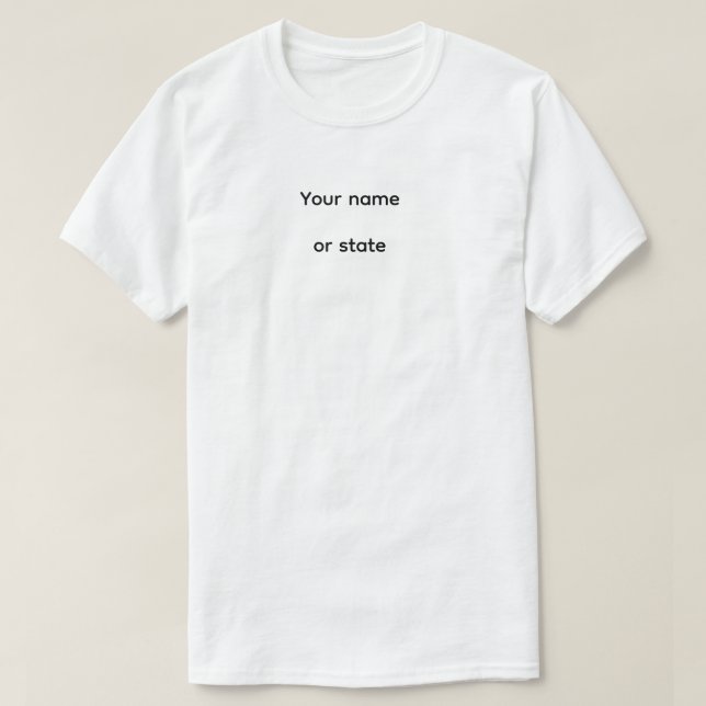 Camiseta Básica Masculina (Frente do Design)