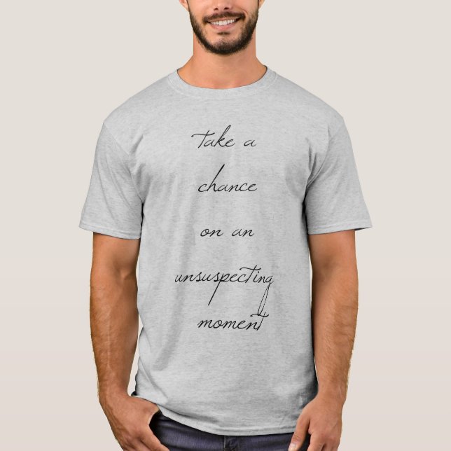 Camiseta Básica Masculina Arriscar (Frente)