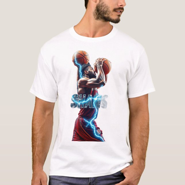 Camiseta Básica Masculina BASKETBALL (Frente)