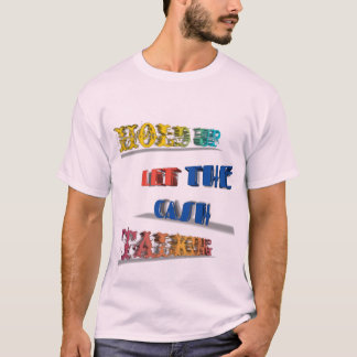 Camiseta básica masculina com citação motivacional