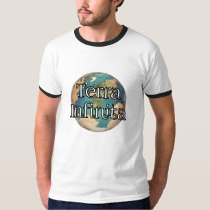 Camiseta Básica Masculina com Gola de Campainha