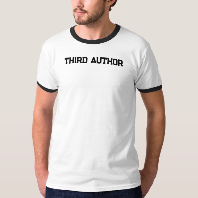 Camiseta Básica Masculina com Ribana (Frente)