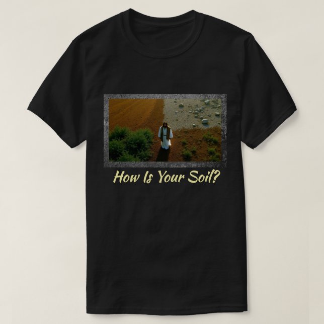Camiseta Básica Masculina Cristã (Frente do Design)