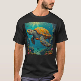 Camiseta Básica Masculina Escura