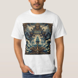 Camiseta Básica Masculina Escura Chaos Coordinator