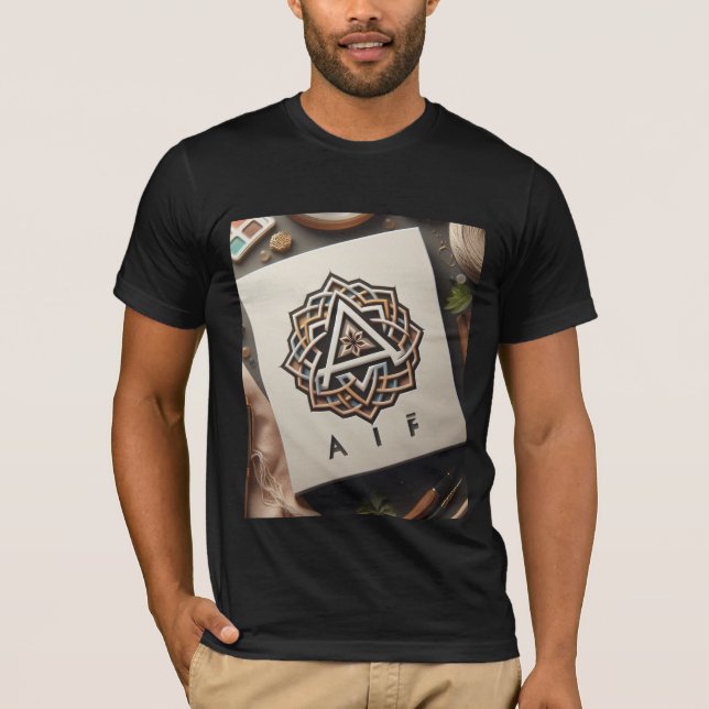 Camiseta Básica Masculina Estampa Exclusiva (Frente)