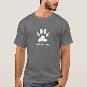Camiseta Básica Masculina Im-Paw-Tant