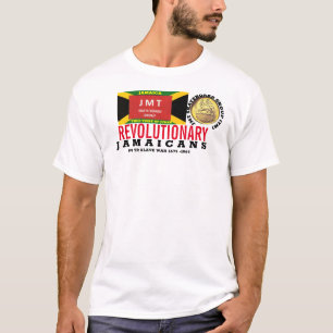 Camiseta Básica Masculina JAMAICANOS REVOLUCIONÁRI