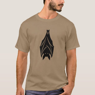 Camiseta Básica Masculina Morcego Gótico de Hallow
