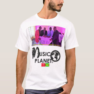 CAMISETA BÁSICA MASCULINA MUSIC PLANET DT DT WK C