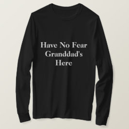 Camiseta Básica Masculina O Vovô Está Aqui