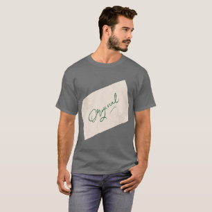 Camiseta Básica Masculina Original 1 Cinza Escuro