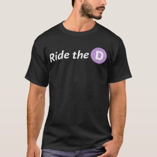 Camiseta Básica Masculina Ride the D