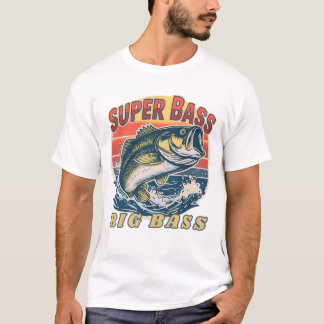 Camiseta Básica Masculina Super Bass Big Bass