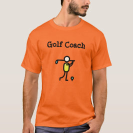 Camiseta Básica Masculina | Treinador de Golfe