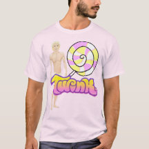 Camiseta Básica Masculina Twink Pride Lollipop