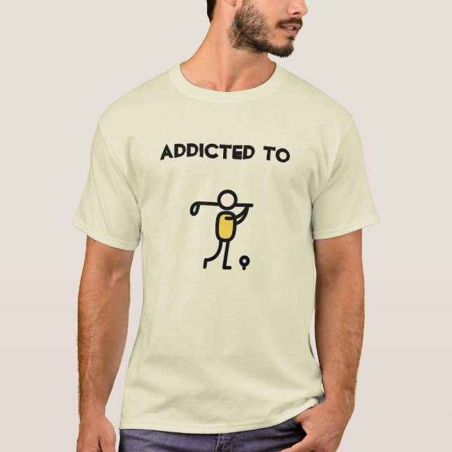 Camiseta Básica Masculina | Viciado Em (Frente)