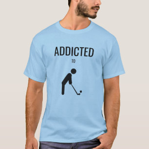 Camiseta Básica Masculina Viciado em Golfe