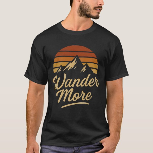 Camiseta Básica Masculina Wander More (Frente)