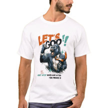 CAMISETA BÁSICA MEN'S LET'S GOO LIÇÕES APRENDIDAS