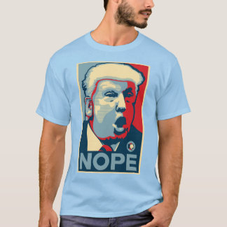 Camiseta básica - NOPE - Azul claro