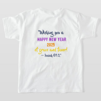 Camiseta Básica Para Crianças 2025 - Isaiah 61:2