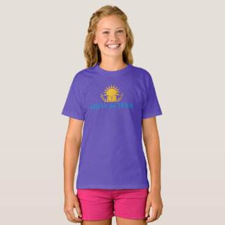 camiseta básica para meninas