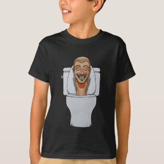 Camiseta básica para niños skibidi toliet