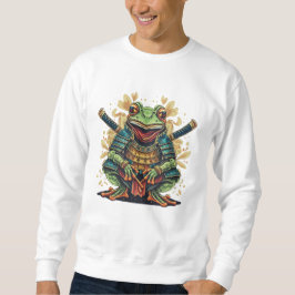 Camiseta Básica Samurai Frog Warrior