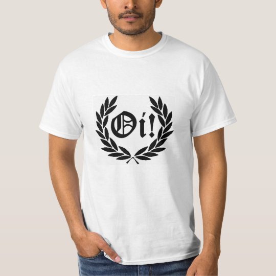 Camiseta Básica Skinhead Oi!