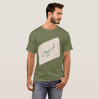 Camiseta Básica Verde Fadiga Masculina Original 1