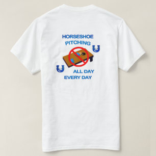 Camiseta Básica White All Day HorseShoes