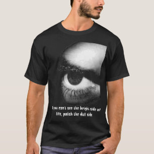 Camiseta Básico com impressão preto e branco na frente