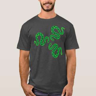 Camiseta Básico, Definitivamente, Uma Cobra Pessoa Verde Co