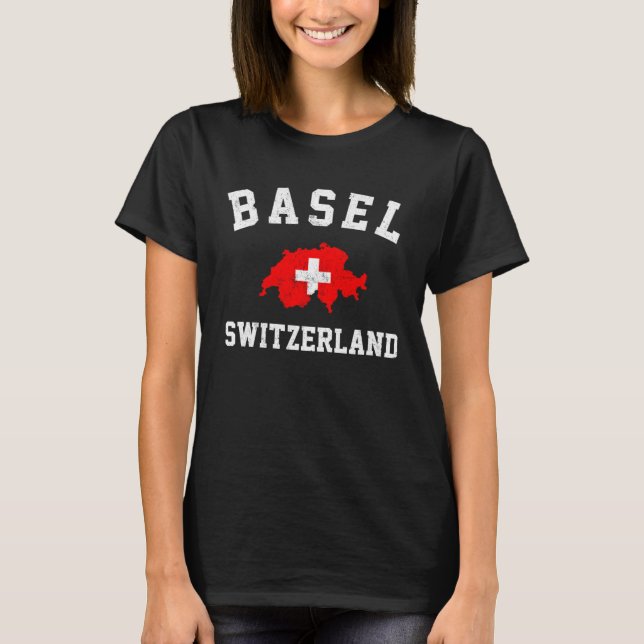 Camiseta basileia suíça Suíço Suíça (Frente)