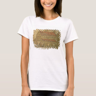 Camiseta Basílica cristã, pavimento de mosaico, período