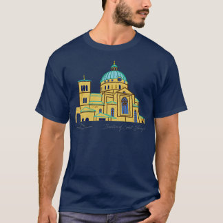 Camiseta Basilica da Rua Josaphat Milwaukee WI TShirt