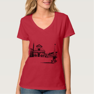 Camiseta Basilica dos Papais noeis Maria Novella em Florenç
