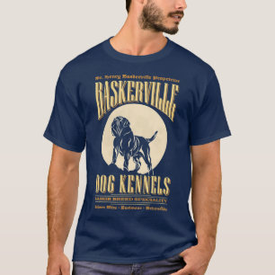 Camiseta Baskerville Kenels Sherlock Holmes Design