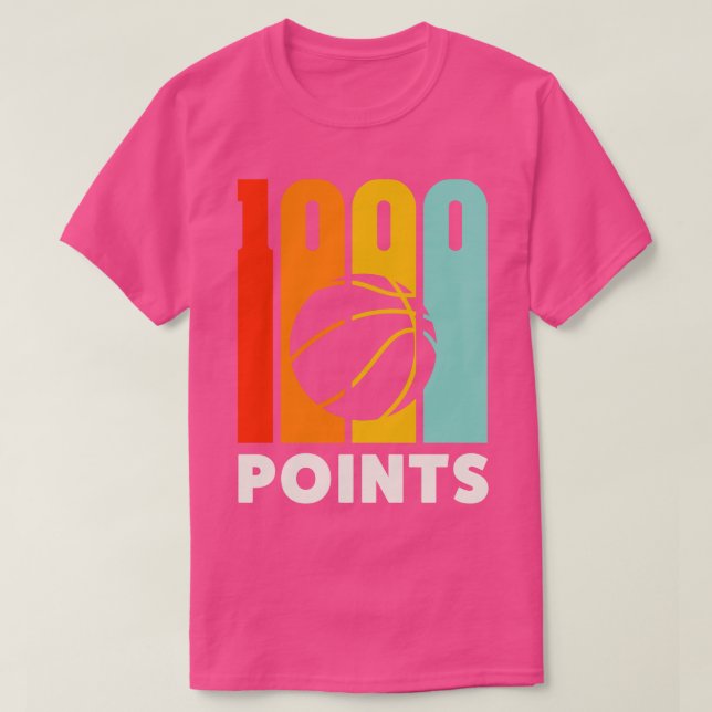 Camiseta Basketba de Segundo grau de Pontuador de Basquete  (Frente do Design)