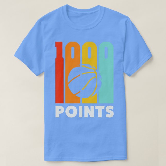 Camiseta Basketba de Segundo grau de Pontuador de Basquete  (Frente do Design)