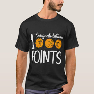 Camiseta Basketba de Segundo grau de Pontuador de Basquete 
