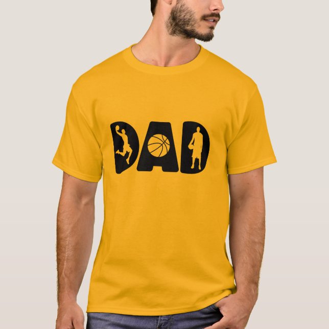 Camiseta Basketball Dad  (Frente)