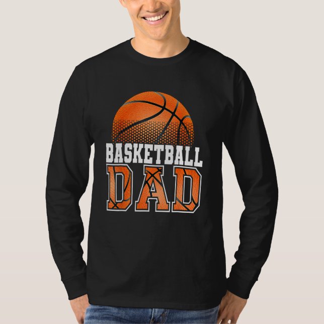Camiseta Basketball Dad Father s Day 2023 Dad Life Mens Gra (Frente)